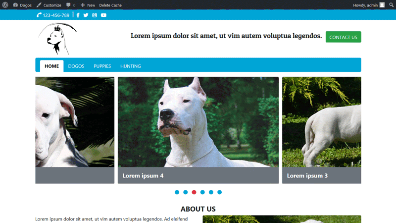 Imagen principal del proyecto "De Los Reyes Dogos".