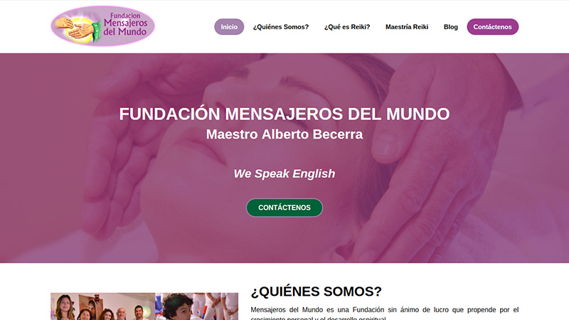 Imagen principal del proyecto "Mensajeros del Mundo".